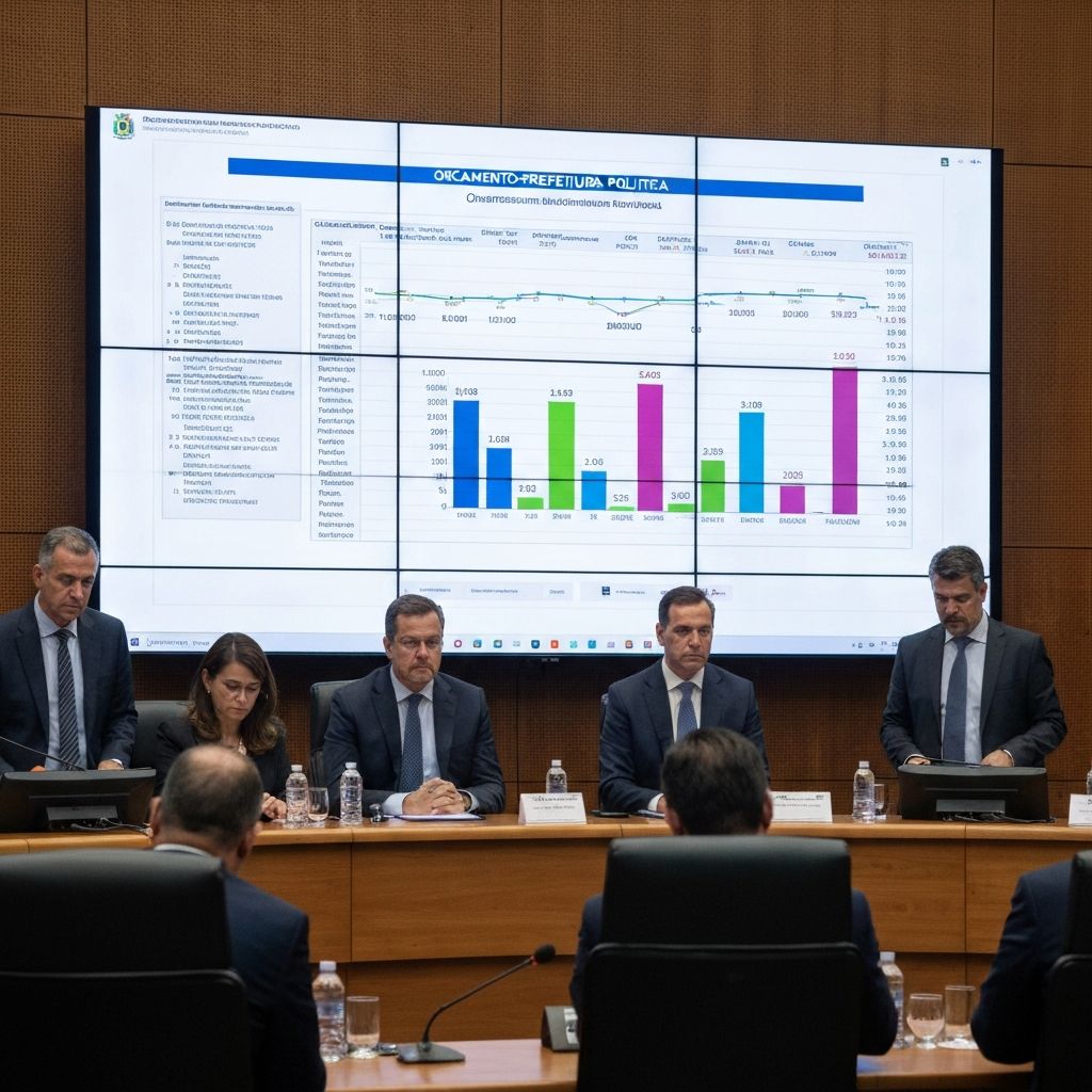 Prefeitura apresenta orçamento de R$ 800 milhões para 2025